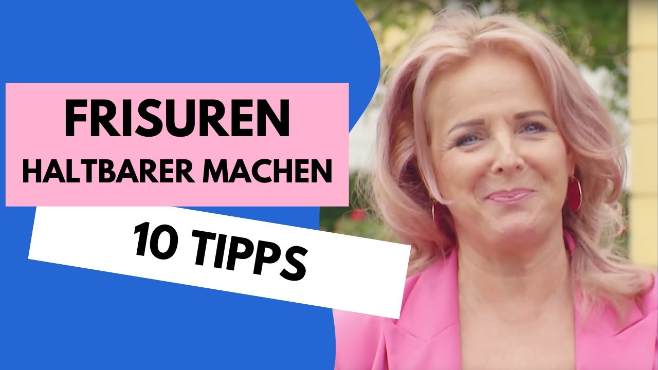 10 einfache Tipps um deine Frisur haltbarer machen 🤩 Sven Hentschel erzählt euch seine Geheimtipps!