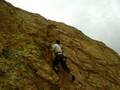 Chis Climbs on buzzards roost