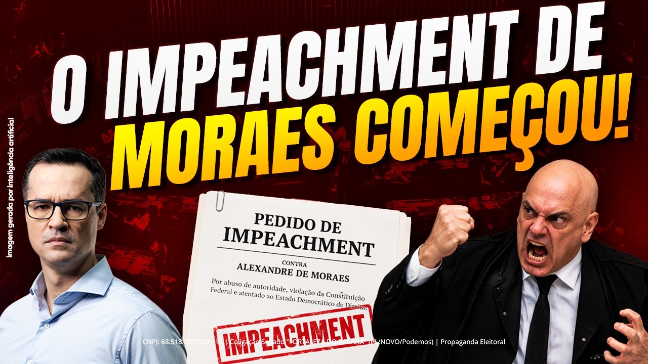 Pedi o Impeachment de Moraes e Candidatos Já Estão Assinando!
