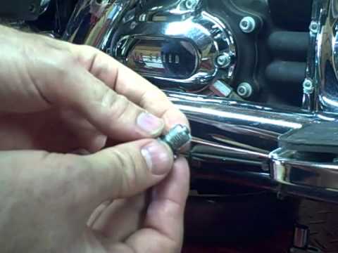 how to drain oil from a motorcycle