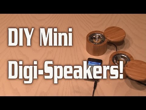 DIY Mini Digi-Speakers!