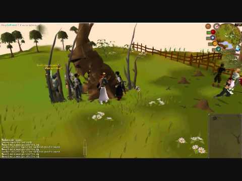 how to locate evil trees in runescape