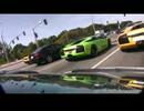 Lamborghinis ripping thru streets of OC