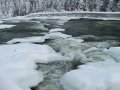 Водопад Stroforcen в Швеции