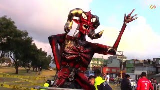 Quema del Diablo 2016 Barrio El Tejar