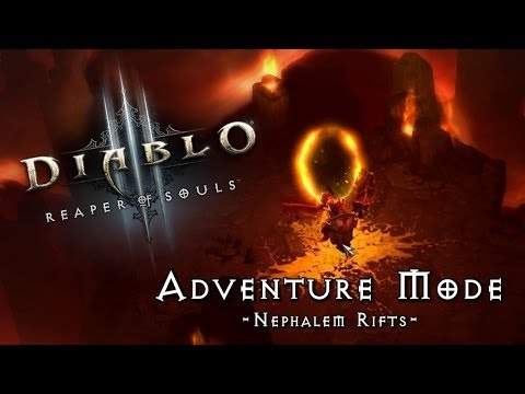 Adventure Mode - Nephalem Rifts (D3 Reaper of Souls)