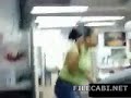 Woman scared shitless from scare maze prank