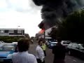 massive warehouse fire in park royal,north west london