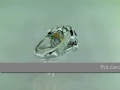 1.02 ct. Diamond & Sapphire Ring, 14k White Gold