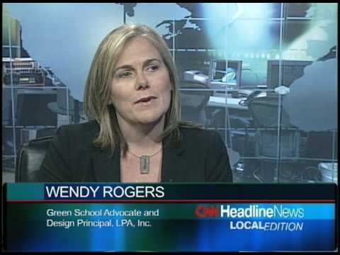 K-12 Green School Architect Wendy Rogers on CNN