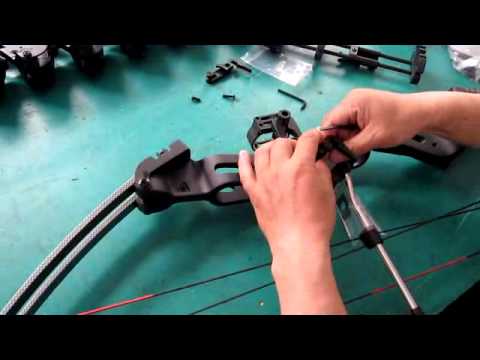 how to attach quiver to compound bow
