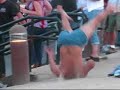 Halk-Naked Drunken Break Dancer