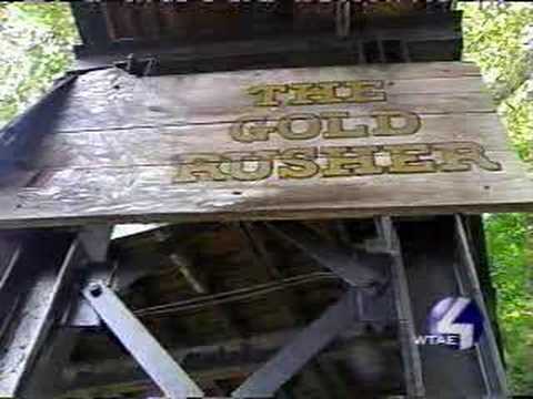 Kennywood Gold Rusher Wake Media Clip 8-26-07