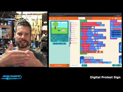 MakeCode Arcade Game of the Week: Z-depth 3D Scene @adafruit ...