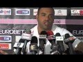 Miccoli, le prime battute Miccoli, le prime battute