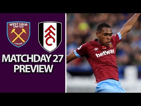 Video: West Ham v. Fulham | PREMIER LEAGUE MATCH PREVIEW | 02/22/2019 | NBC Sports