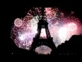 Paris Fireworks Bastille Day 2010 - Eiffel Tower