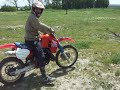 Razvan cu Honda CR 500