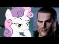Commander Shepard's Pony Endorsement