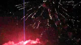 Fajerwerki Nowy Rok Żagań 2012