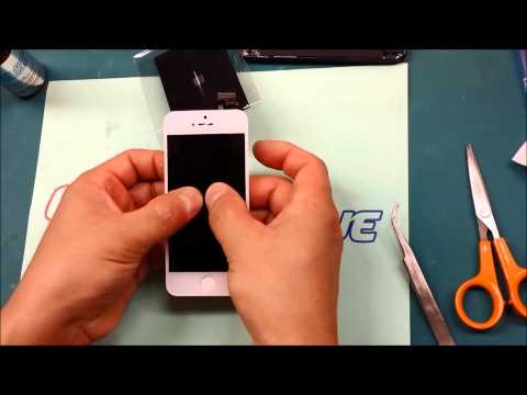 how to repair just the glass on iphone 5