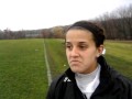 Post match interview with head coach Diego Cevallos and player Christina Thornton after defeating Trinity International for the first time, ever, in the post season breaking a 10-match post season losing streak against them. Thornton scored three goals including the game winner in overtime, 3-2.