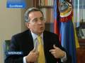 EuroNews - Interview - Alvaro Uribe