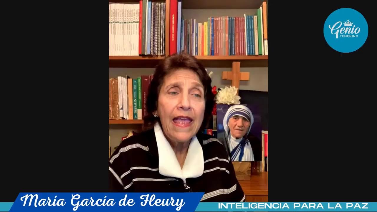 Misioneras de la Caridad en Inteligencia para la Paz con Maria Garcia de Fleury