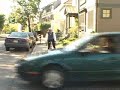 Don't ride on the sidewalk