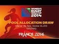 Women's Rugby World Cup 2014 Pool Draw - YouTube
