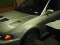 Mitsubishi EVO 5 inside garage