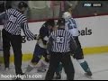 Tootoo vs Clowe Playoffs 07