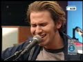 Lifehouse performs a mixture of Hanging by a moment and Breathing
