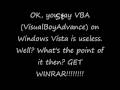 How to Run VBA on Windows Vista