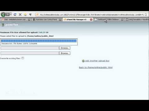 how to locate .htaccess file