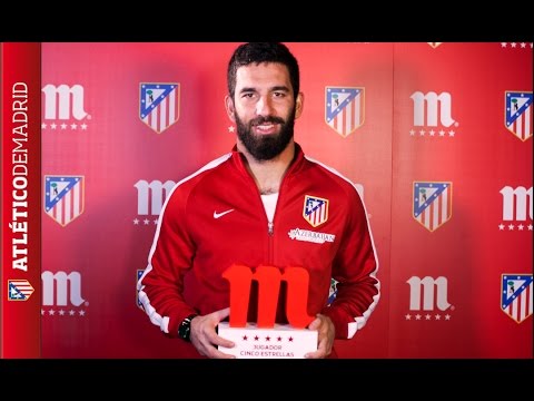 Arda received the #FiveStarsPlayerATM award (MVP) for the month of November