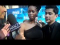 Erika Alexander and Jeremy Ray Valdez at the 42nd NAACP Image Awards