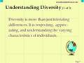 Diversity PowerPoint Content