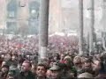 Serjik Sargsyan was disgraced when thousands of people who were forcibly brought to Take part in his 