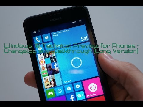 Windows 10 for Phones Detailed Changelog Walkthrough (Long Version)