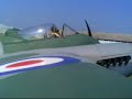 R/C DH Hornet and ME109 in dogfight