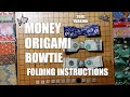 Money Origami Bowtie Folding Instructions