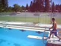 one and a half flip at work