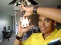 Extreme card vanish magic trick