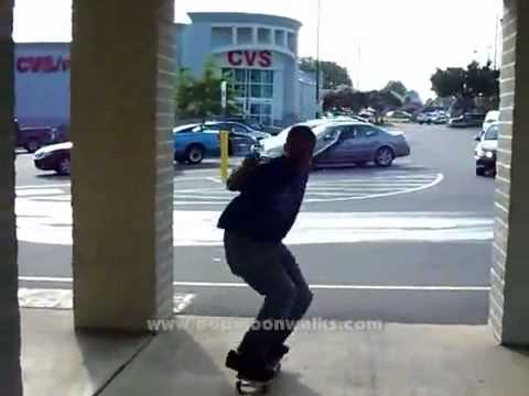 Truco en skate con final sorpresa