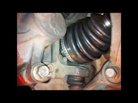 how to replace drive axle honda civic