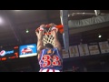 Bull's Swinging Pre-Game Dunk