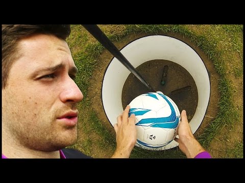 SPENCER PLAYS FOOTGOLF!!! (Football + Golf)