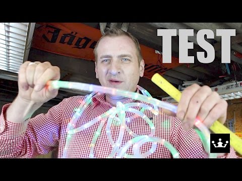 LED Lichterkette LichtSchlauch für Garten und Weihnachten  Testbericht