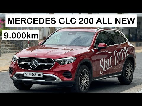 Mercedes GLC 200 4Matic All New Màu Đỏ Nội Thất Đen | Xe Lướt Như Mới